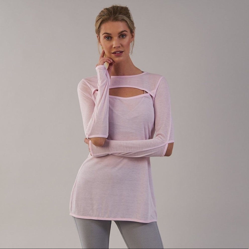 Gymshark cut out long sleeve
